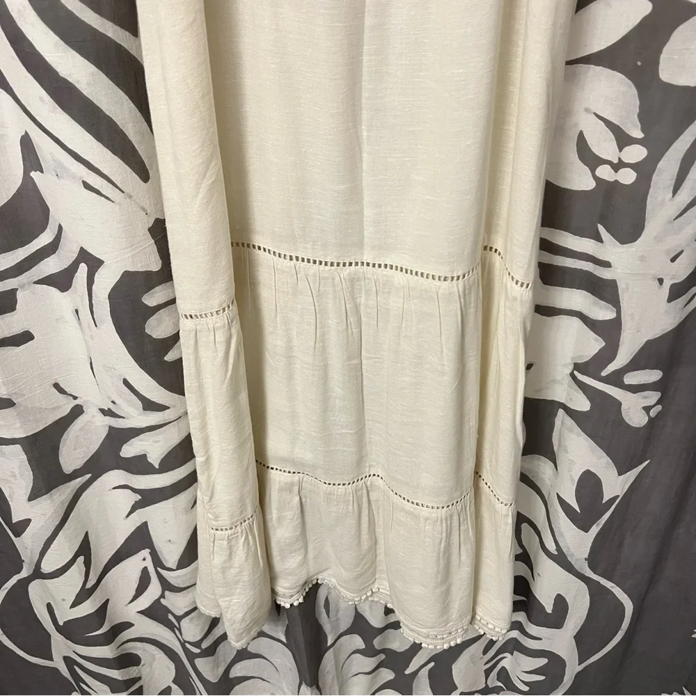 NWT Mumu Ambrose Midi White Dress - Picture 8 of 11